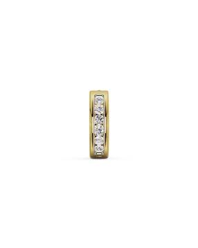 emori Men Yellow Gold Vivian Lab Grown Diamond Hoop Earring-picture-33