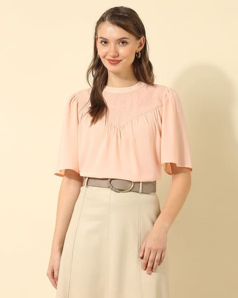 U.S. Polo Assn. Women Printed Regular Fit Top