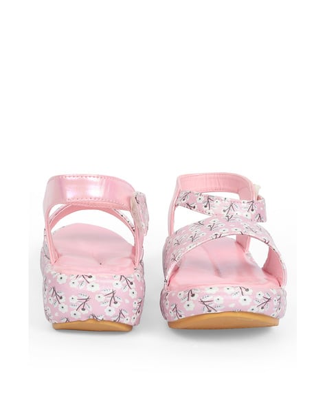 Buy Pink Sandals for Girls by FREEPLAY Online