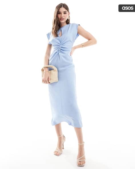 Buy Sky Blue Dresses for Women by ASOS DESIGN Online | Ajio.com