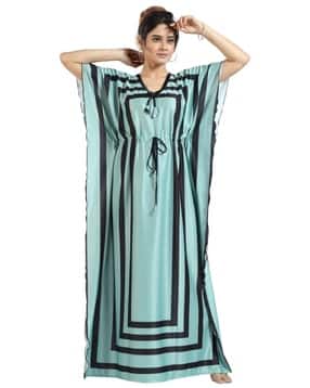 vfyn Women Satin V-Neck Kurta-picture-34
