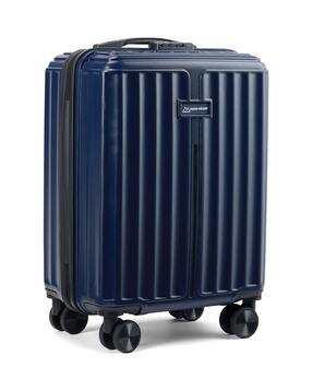 move-meant Men Striped Trolley Bag with Number Lock-picture-49