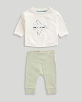 mothercare Boys Aeroplane Print T-Shirt & Joggers Set-picture-45