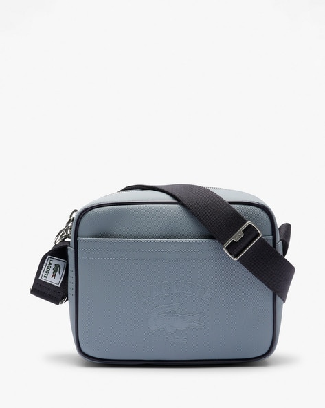 Men Crossbody Bag with Zip Closure Adjustable Strap