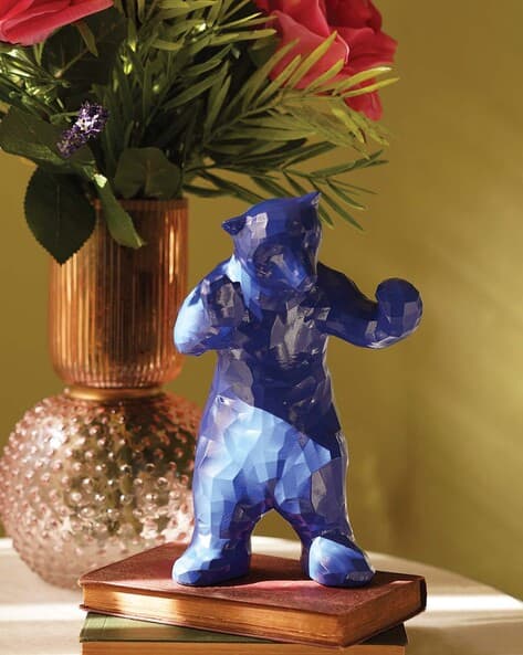 Pure Home And Living  Small Polyresin Bear Figurine