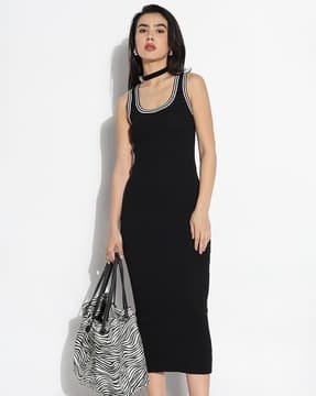 la femme jersey dress La Femme Dress 24355 Ivory / 6 main image 0