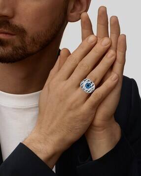 memoir Men Evil-Eye Cocktail Ring-picture-14