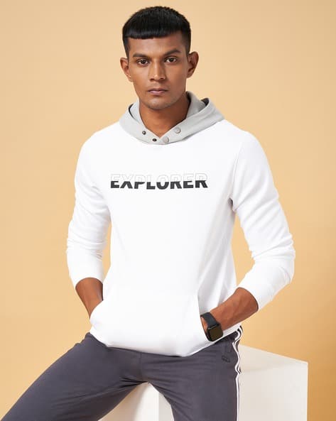 Buy White Tshirts for Men by AJILE BY PANTALOONS Online