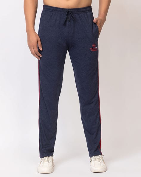 cozy & cove Men Mid-Rise Straight Track Pants