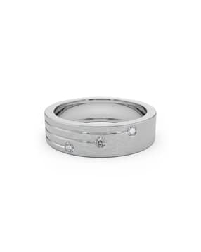 emori Men White Gold Tri Lab Grown Diamond Band Ring-picture-41