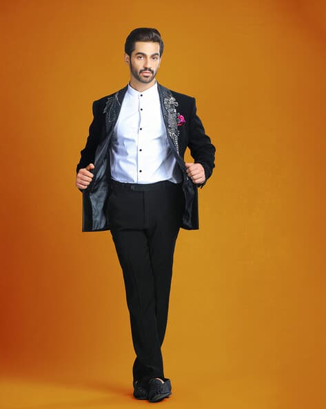 Buy Black Suit Sets for Men by Char Chaand Online