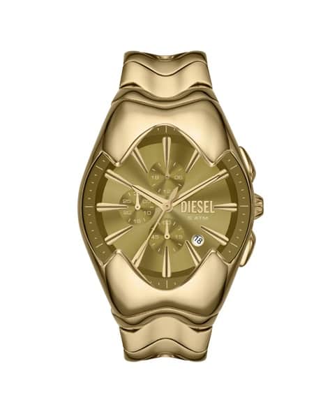 Buy Diesel Men Chronograph Mercurial Watch - DZ4681 | Gold Color