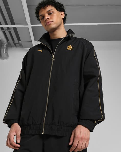 Buy PUMA Black Jackets & Coats for Men by PUMA Online | Ajio.com