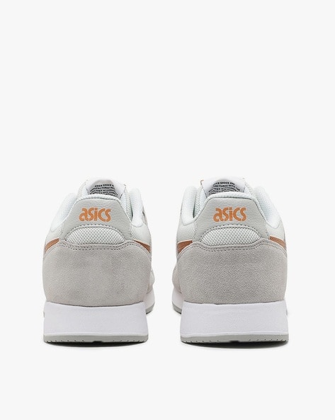 Buy ASICS Men LYTE CLASSIC Leather Sneakers Grey Color Men