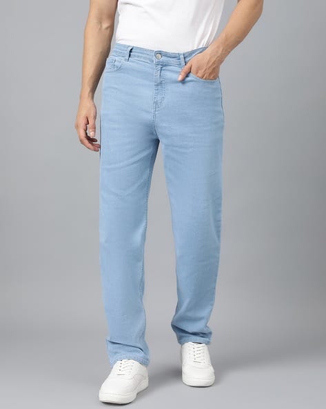 Men Low Rise Straight Jeans