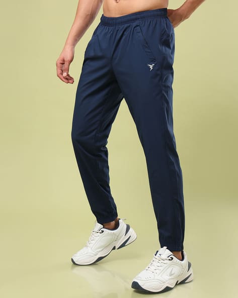 Men Fitted Joggers with Elasticated Waistband