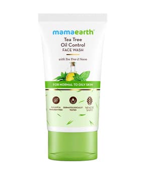 Tea Tree Oil Control Face Wash with Tea Tree and Neem for Normal to Oily Skin-image-7