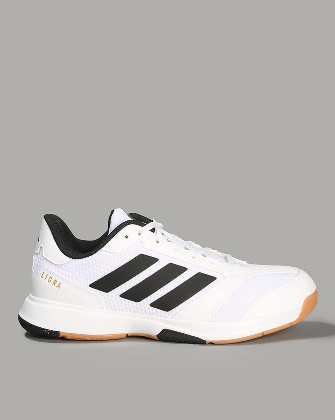 Buy ADIDAS Ligra 8 Lace-Up Performance Shoes | White Color Men