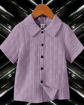 mameru Boys Regular Fit Shirt with spread Collar-picture-51