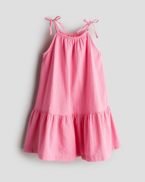 strapless open back dress Vestido rosado bebe niña H&M – Kima Shop HN