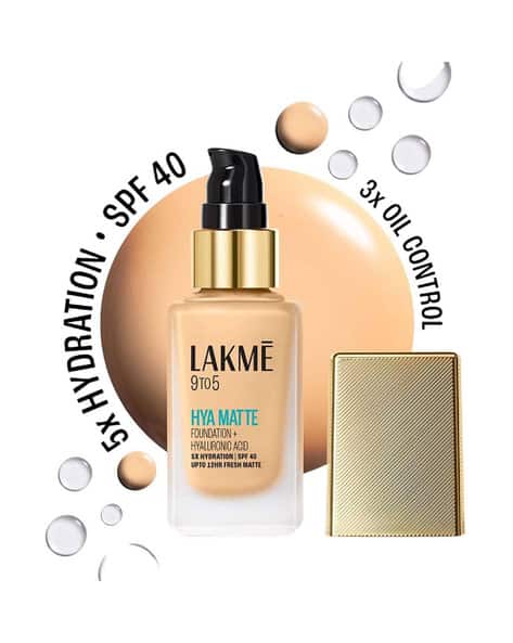 LAKME 9to5 Hya Matte Foundation + Hyaluronic Acid - Warm Creme