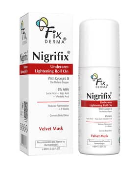 fixderma Nigrifix Exfoliates Underarm Velvet Musk Roll On-picture-28
