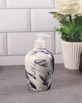 Abstract Print Ceramic Soap Dispenser-image-37