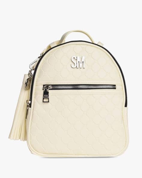 Buy White Backpacks for Women by STEVE MADDEN Online | Ajio.com display picture 1