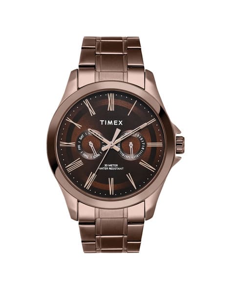 TW000X136 Men Analogue Watch with Metallic Strap