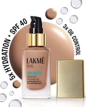 lakme 9to5 Hya Matte Foundation and Hyaluronic Acid - Cool Mocha-picture-20