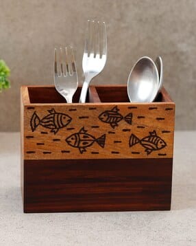 unravel india Wooden Cuttlery Holder-picture-44