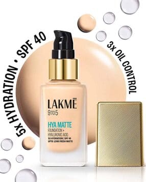 lakme 9to5 Hya Matte Foundation and Hyaluronic Acid - Warm Light-picture-23
