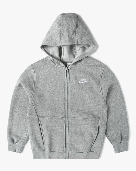 Boys Heathered Regular Fit Hoodie