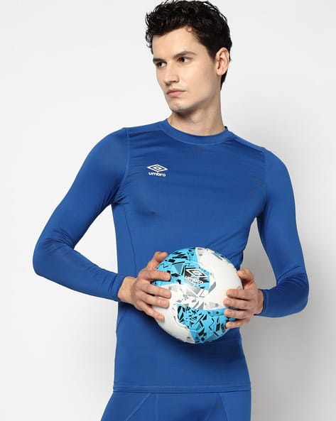 Mens Shirts Umbro Blue UMBRO Mens Polo Shirt XL Blue Cotton