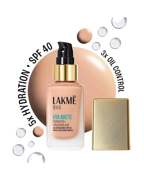 LAKME 9to5 Hya Matte Foundation + Hyaluronic Acid - Warm Sand