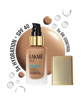 9to5 hya matte foundation and hyaluronic acid - cool tan
