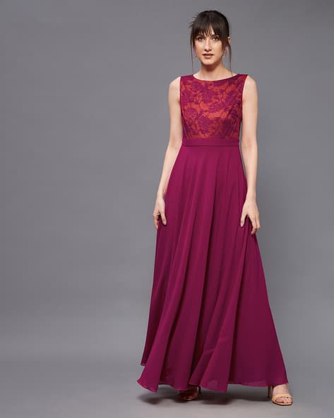 Buy Rose Quartz Pink Dresses for Women by MISS CHASE Online