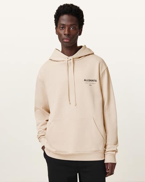 Buy Dusty Light Brown Sweatshirt Hoodies for Men by ALL SAINTS