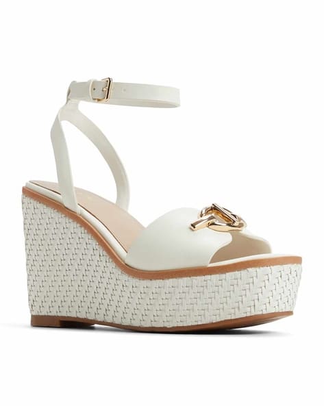 Buy Gold Heeled Sandals for Women by Aldo Online