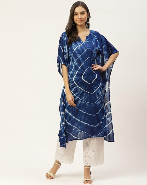 Indie Picks Tie & Dye Kaftan Kurta