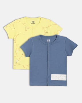 Boys Pack of 2 Printed Vests-image-17