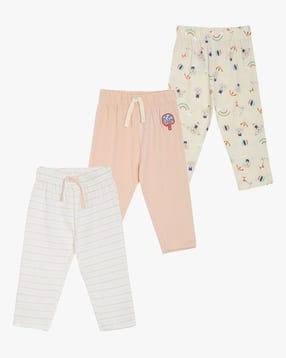 mini klub Boys Pack of 3 Printed Cotton Straight Pants-picture-43