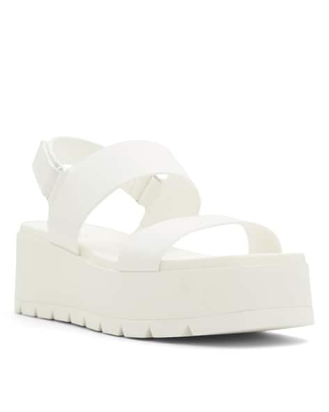 ALDO Women Double-Strap Wedges with Velcro Fastening