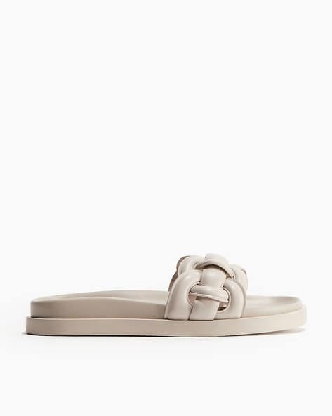 platform sandals tie strap sandals h&amp;m