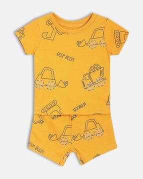 mini klub Boys Graphic Print T-Shirt & Joggers Set-picture-49