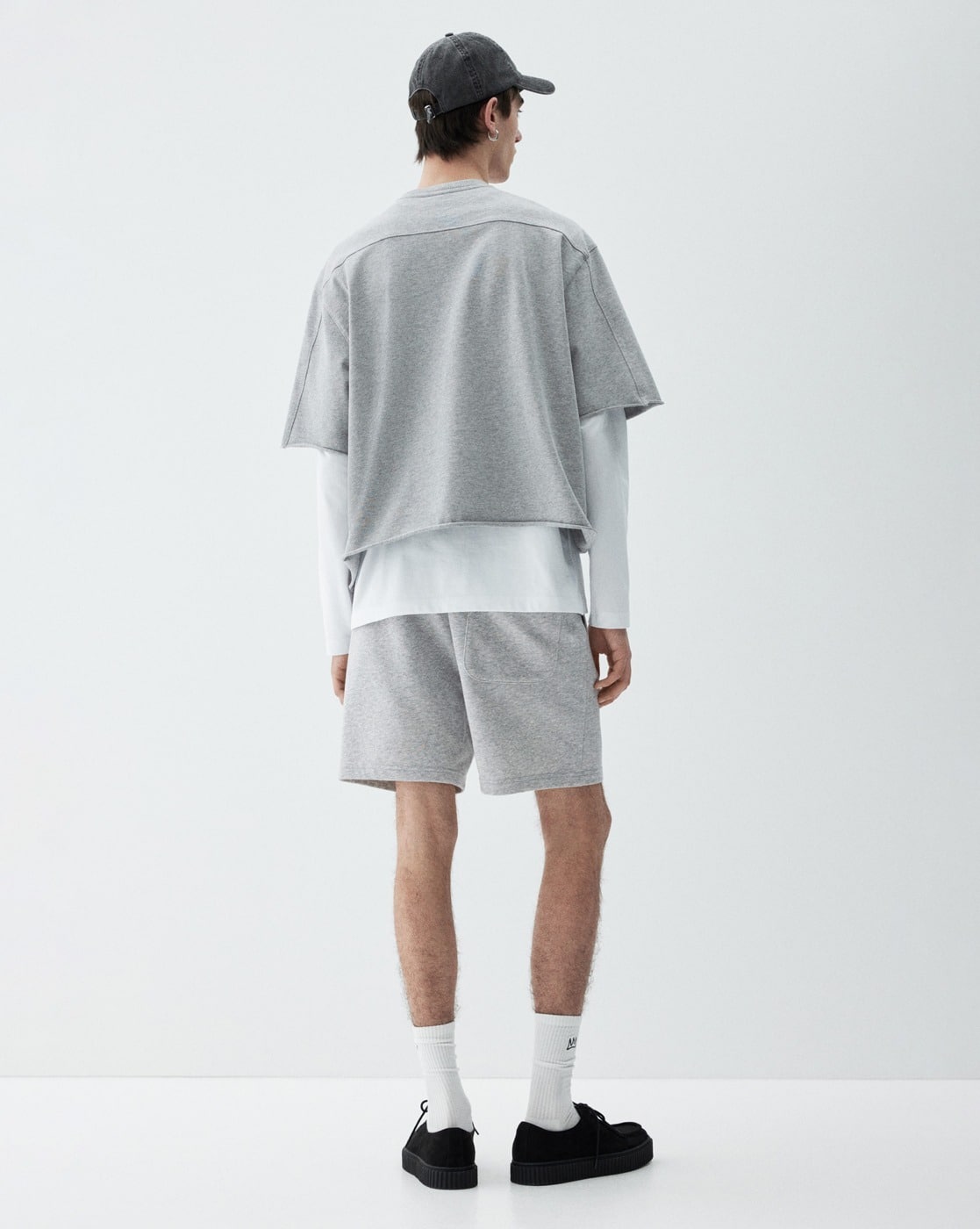 Buy Grey Shorts & 3/4ths for Men by H&M Online | Ajio.com