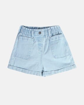 mini klub Girls Denim Shorts with Insert Pockets-picture-14