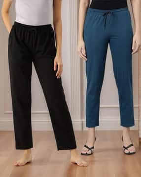 kryptic Pack of 2 Women Slim Fit Pyjamas with Elasticated Waist-picture-11
