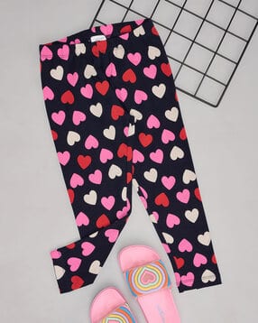 Girls Printed Leggings-image-2