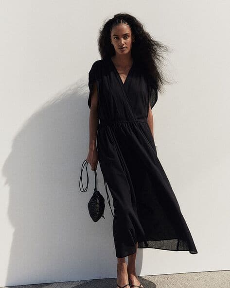 strapless open back dress Cherries Oversized Shirt Dress, XS-S main image 0